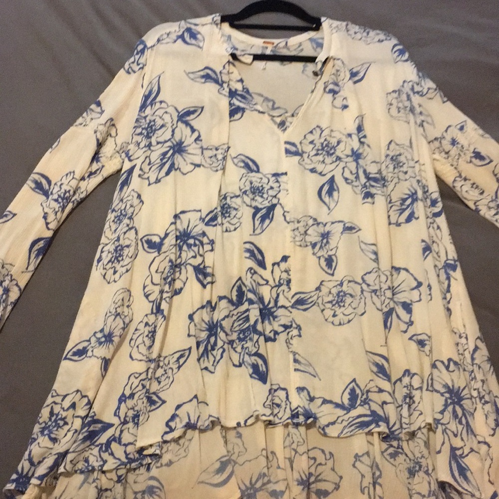 Free People flowered Tunic!
